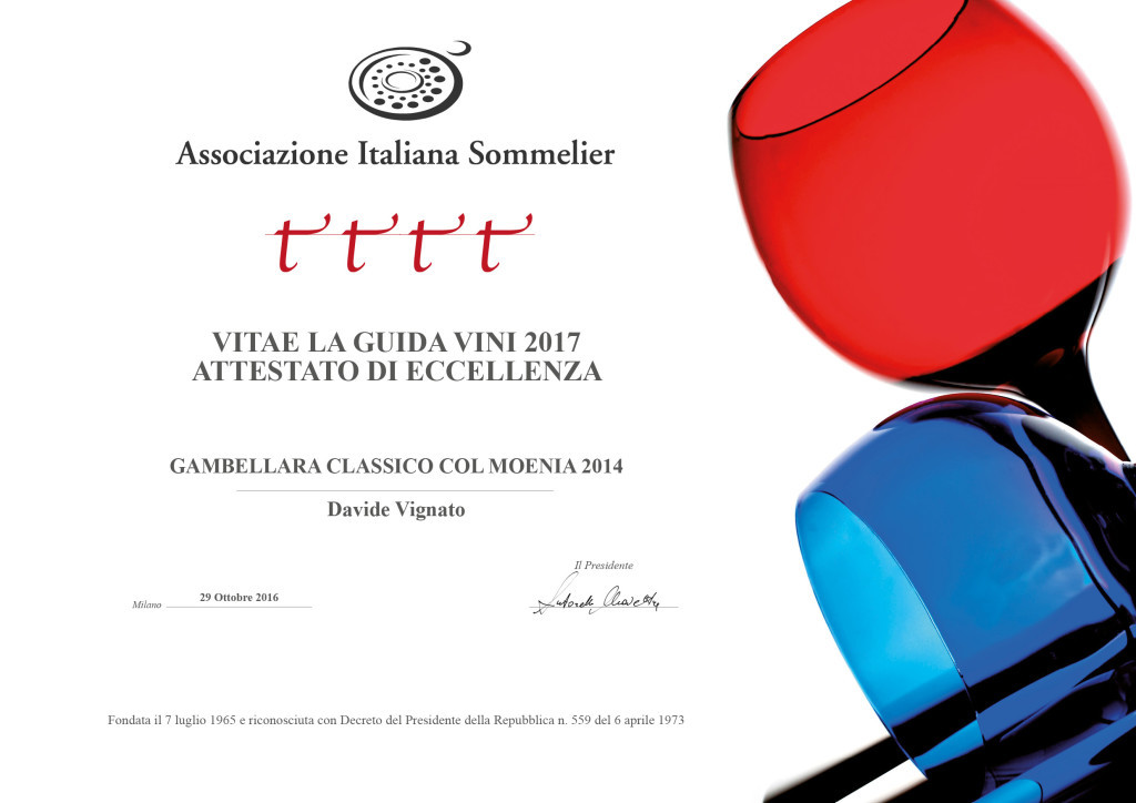 VITAE - LA GUIDA VINI 2017